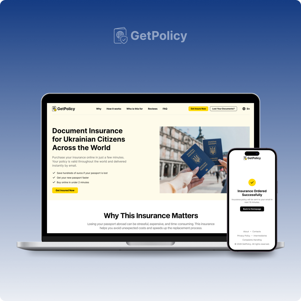 Get Policy Passport Insurance